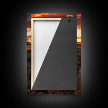 Load image into Gallery viewer, Country Lane Sunset Canvas Print, Country Roads, Dirt Road Art, Primitive Decor