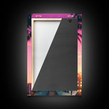 Load image into Gallery viewer, Dachshund Wall Print, Dog Wall Art, Dog Sunglasses, Dog In Teal Shirt, Funny Art, Framed Wall Art, Framed Canvas, Wall Print, Wall Canvas