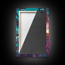 Load image into Gallery viewer, Corgi In Hot Pink Hoodie Sunglasses Wall Print, Dog Portrait, Dog Art Print, Framed Wall Art, Framed Canvas, Wall Print, Wall Canvas