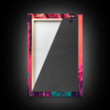 Cargar imagen en el visor de la galería, Corgi In Pink Suit Sunglasses Wall Print, Dog Décor, Dog Art Print, Dog Portrait, Framed Wall Art, Framed Canvas, Wall Print, Wall Canvas