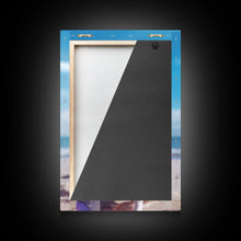 Load image into Gallery viewer, CShih Tzu In Beach Sunglasses Wall Print, Dog Décor, Dog Print, Dog Portrait, Framed Wall Art, Framed Canvas, Wall Print, Wall Canvas