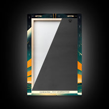 Carregar imagem no visualizador da galeria, Art Deco Style Spaceship, Space Exploration, Science Fiction / SciFi Canvas Print, Ready to Hang Wall Art