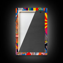 Carregar imagem no visualizador da galeria, Fictional Circus Poster Art Canvas Print, Framed Canvas Art, Creepy Circus Art