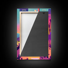 Load image into Gallery viewer, Desert Canvas Prints Set of 3, Arizona Desert 3 Panel Wall Art, Retro Boho Desert Art Print, Nature Gallery Wall Set, Large Framed Wall Art