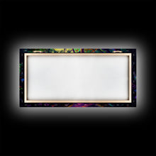 Cargar imagen en el visor de la galería, Fantasy wall art, canvas print, magical forest, fantasy landscape art, ready to hang wall art, magical glowing forest fantasy art