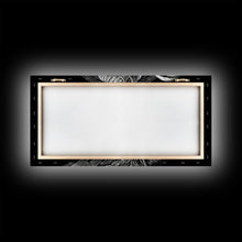 Load image into Gallery viewer, Black and White Portrait of Odin and Muninn, King of The Gods, Framed Canvas Print, Odin's Ravens, Norse Mythology Art