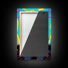 Carregar imagem no visualizador da galeria, Businessman Odin Pop Art Movie Poster Art, Norse Mythology, Wall Art, Framed Canvas Print, Futuristic Portrait of Odin, WPAP Style