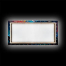 Cargar imagen en el visor de la galería, Churen Himal, Travel Poster Wall Art, Framed Canvas Print, Mountain Art, Mountain Landscape Painting