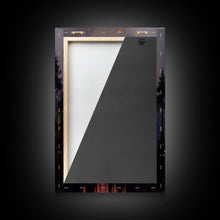 Carregar imagem no visualizador da galeria, Abstract Pine Canvas Print of Oil Painting, Large Original Textured Fall Pine Forest Painting Contemporary Living Room Wall Art Decor