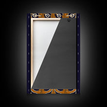 Load image into Gallery viewer, Art Deco Pattern Wall art - Framed Canvas Print - Art Deco - Abstract nature - Orange art - Patterns art - Beautiful art - Living room art