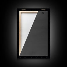 Load image into Gallery viewer, Blue Neon Lights Cupcake Wall Decor, Kitchen Wall Art, Glowing Art, Minimalist Print, Wall Decor, Canvas Print, Wall Art, Framed Canvas