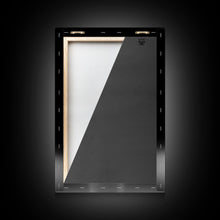 Load image into Gallery viewer, Dotted Light Bulb Wall Decor, Black And White Art, Dotted Art, Minimalist Print, Wall Decor, Canvas Print, Wall Art, Framed Canvas