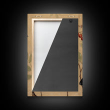 Load image into Gallery viewer, Black And Orange Bird Wall Art, Oriole Wall Decor, Animal Wall Art, Minimalist Print, Wall Decor, Canvas Print, Wall Art, Framed Canvas