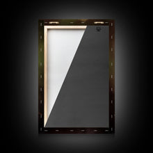 Load image into Gallery viewer, Frog Wall Art, Frog Wearing Witch Hat, Funny, Animal Wall Art, Nature, Modern Print, Wall Decor, Canvas Print, Wall Art, Framed Canvas