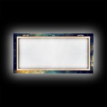 Load image into Gallery viewer, Astronaut In Space Wall Decor, Galaxy Wall Art, Outer Space Wall Art, Panoramic Wall Decor, Canvas Print, Wall Art, Framed Canvas Art