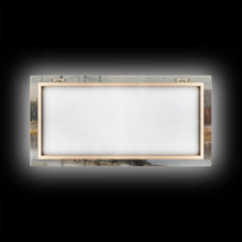 Carregar imagem no visualizador da galeria, Autumn Landscape Wall Decor, Creek Wall Art, Nature Painting Wall Decor, Panoramic Wall Decor, Canvas Print, Wall Art, Framed Canvas Art