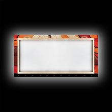 Carregar imagem no visualizador da galeria, Abstract Seascape Wall Art, Stained Glass Wall Decor, Sailboat Wall Art, Panoramic Wall Decor, Canvas Print, Wall Art, Framed Canvas Art