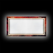 Carregar imagem no visualizador da galeria, Abstract Sailboat Wall Decor, Ocean Wall Art, Boat Wall Art, Red Wall Decor, Panoramic Wall Decor, Canvas Print, Wall Art, Framed Canvas Art