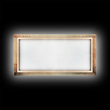 Carregar imagem no visualizador da galeria, Foggy Ocean Wall Art, Ship Painting Wall Decor, Abstract Wall Decor, Panoramic Wall Decor, Canvas Print, Wall Art, Framed Canvas Art