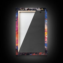 Load image into Gallery viewer, Cosmic Cyberpunk Cowboy Graffiti Art, Framed Canvas Print #4954