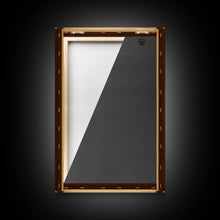 Load image into Gallery viewer, Da Vinci style steampunk motorcycle diagram, canvas print, man cave wall art, motorcycle art