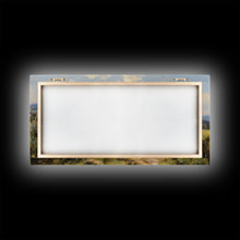 Load image into Gallery viewer, Countryside Painting, Sheep Wall Art, Farm Animals, Farm Art, Panoramic Art, Wall Art, Canvas Art, Landscape Art, Farmhouse Wall Art