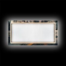 Cargar imagen en el visor de la galería, Cool Supercar Art, Framed Canvas Print, Cyberpunk Sportscar Painting, Futuristic Supercar Painting, Man Cave Decor, Gift For Him, Car Guy