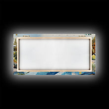 Load image into Gallery viewer, Architecture Art, Midcentury Modern, House Portrait, Watercolor House, Panoramic Art, Wall Art, Canvas Art, Landscape Art, Realtor Gift