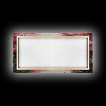 Cargar imagen en el visor de la galería, Cherry Blossoms, Japanese Wall Art, River Wall Art, Panoramic Art, Wall Art, Canvas Art, Landscape Art, Living Room Art, Tiny House Décor