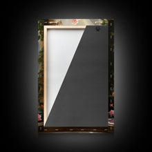 Carregar imagem no visualizador da galeria, Fountain Wall Print, Pink Roses Wall Art, Flower Art Print, Canvas Print, Wall Art, Vertical Print, Botanical Art, Country Home Decor