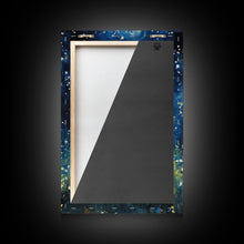 Carregar imagem no visualizador da galeria, Firefly Art, Fantasy Art, Girl In Forest, Teen Girl Room Decor, Canvas Print, Wall Art, Vertical Print, Unique Wall Decor, Engagement Gift