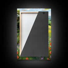 Load image into Gallery viewer, Countryside Wall Art, Wildflowers Wall Art, Meadow Wall Print, Canvas Print, Wall Art, Vertical Art, Country Wall Art, Landscape Art