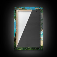 Load image into Gallery viewer, Beach Wall Art, Ocean Print, Seashore Wall Print, Canvas Print, Wall Art, Vertical Art, Birthday Gift, Beach House Wall Decor, Office Prints