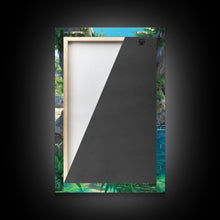 Load image into Gallery viewer, Beach Cove Wall Art, Ocean Print, Seashore Wall Art, Canvas Print, Wall Art, Vertical Art, Seascape Art Print, College Dorm Decor, RV Decor