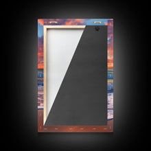 Load image into Gallery viewer, Beach Sunset Wall Art, Nautical Wall Art, Seashore Wall Art, Canvas Print, Wall Art, Vertical Art, Moving Gift, Room Decor, Entryway Prints