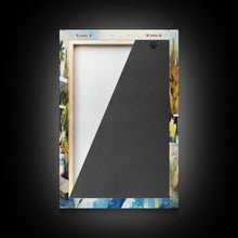 Load image into Gallery viewer, Architecture Wall Art, Mid-century House Art,  Canvas Print, Butterflies, Wall Art, 3 Piece Wall Art, Modern Office Art, Home Decor Prints