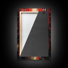 Carregar imagem no visualizador da galeria, Fall Wall Art, Fall Forest, Forest Print, Sunset, Canvas Print, Set Of 3 Prints, Wall Art, 3 Piece Wall Art, Farmhouse Art, Bookshelf Decor