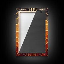 Carregar imagem no visualizador da galeria, Abstract Midcentury Modern Sunburst, Art Deco Style art, sun with rays, sun burst, boho style, 3 Piece Wall Art, Ready To Hang Canvas Print