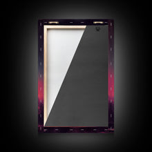 Load image into Gallery viewer, Haunted Sunset, Spooky Halloween Art, Gloomy Wall Decor, 3 Piece Canvas Decor, 3 Piece Wall Art, Ready To Hang Canvas Prints