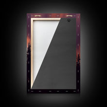 Carregar imagem no visualizador da galeria, 3 Piece Canvas Wall Decor, Ready To Hang Canvas Prints, Victorian Style Haunted House, Spooky Halloween Wall Art Decor