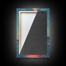 Cargar imagen en el visor de la galería, Exploding Boat, Nautical Wall Art, Ocean Wall Art, Canvas Print, Wall Hanging, Portrait Art, Unique Gift, Home Decor Prints, Office Decor