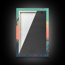 Cargar imagen en el visor de la galería, Cityscape Wall Art, Tropical Wall Art, Palm Tree Art, Canvas Print, Wall Hanging, Portrait Art, City Wall Art, Gifts For Grandma, Office Art