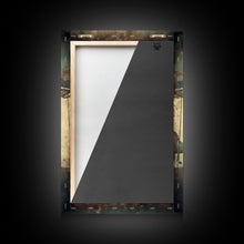 Load image into Gallery viewer, Carnival Art, Circus Print, Carousel Art Print, Canvas Print, Wall Hanging, Portrait Art, Spooky Room Decor, Entryway Prints, Home Wall Art