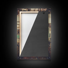 Carregar imagem no visualizador da galeria, Abandoned Circus, Carousel Art, Carnival Art, Canvas Print, Wall Hanging, Portrait Art, College Dorm Decor, Gaming Wall Decor, Office Art