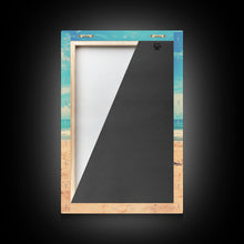 Load image into Gallery viewer, Beach Wall Art, Ocean Print, Minimalist Wall Art, Canvas Print, Wall Hanging, Portrait Art, Housewarming Gift, Living Room Wall Art