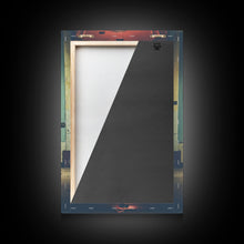 Carregar imagem no visualizador da galeria, Abandoned Building, Retro Wall Canvas Print, Wall Hanging, Portrait Art, Volleyball Mom, Tiny House Decor, Family Gift, Spooky Room Decor