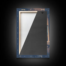 Carregar imagem no visualizador da galeria, Abandoned House, Scary Wall Art, Haunted House Art, Canvas Print, Wall Hanging, Portrait Art, Entryway Prints, Bookshelf Decor, Office Print