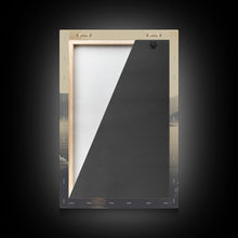 Load image into Gallery viewer, Boat Art, Black And White, Minimalist Wall Art, Mountain Wall Art, Canvas Print, Wall Hanging, Portrait Art, Nature Print, Nautical Print