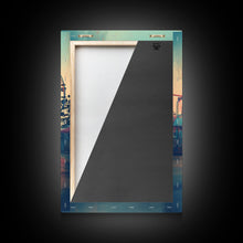 Carregar imagem no visualizador da galeria, Ferris Wheel, Theme Park, Carnival Rides, Canvas Print, Wall Hanging, Portrait Art, New Homeowner Gift, Modern Home Decor, Bookshelf Decor