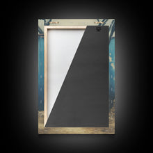 Load image into Gallery viewer, Clown Art, Clown Print, Canvas Print, Wall Hanging, Portrait Art, Halloween Wall Decor, Spooky Room Decor, Moody Wall Art, Horror Decor